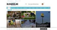 Desktop Screenshot of blogbox.be